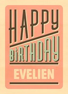 houten kaart happy birthday vrouw text editable